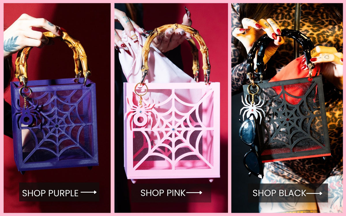 The Widow – Spiderweb Purse